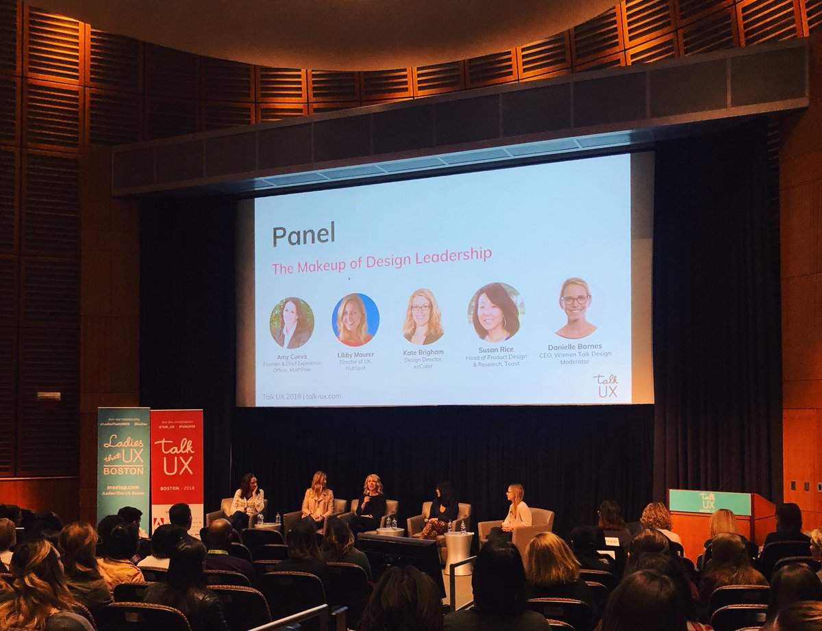 segibb's tweet photo. Reminded of just how diverse, dynamic, and bright our community of bad ass women in #ux are at #talkux2018 ⚡️👐 https://t.co/y3tXD9F2UZ