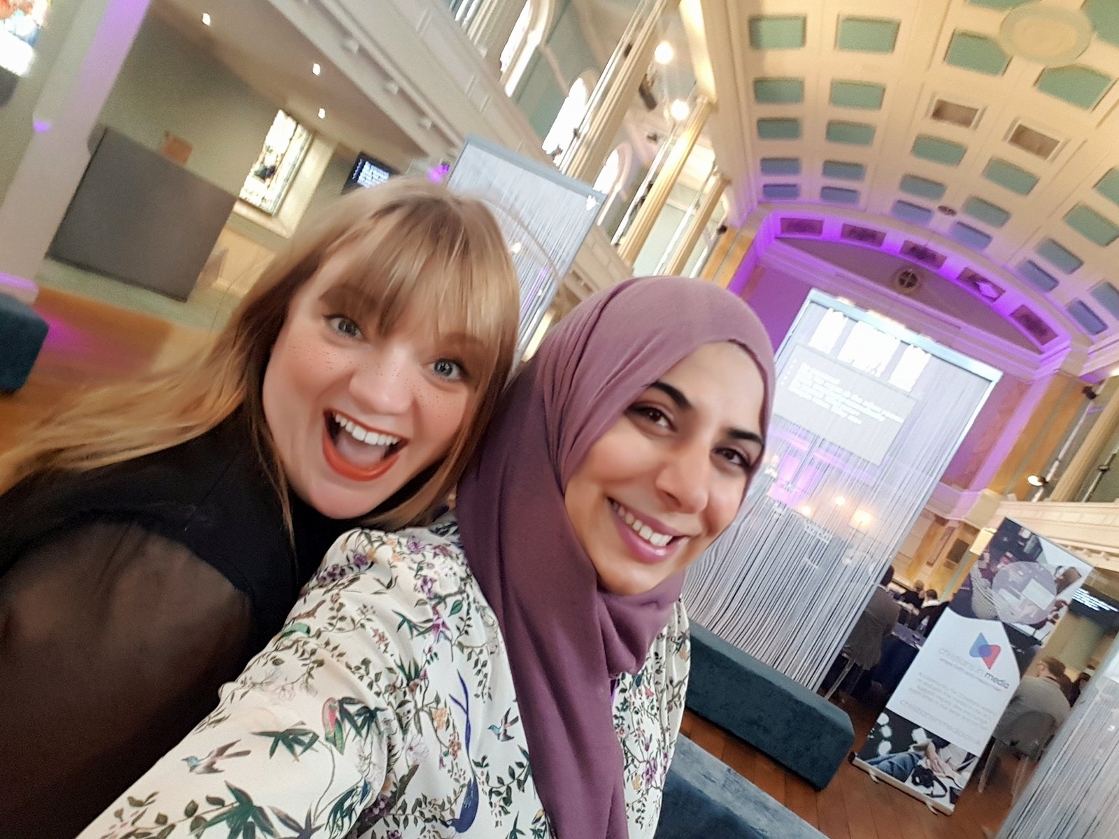 Saba Zaman On Twitter The Vicar And The Hijabi Hanging With My 