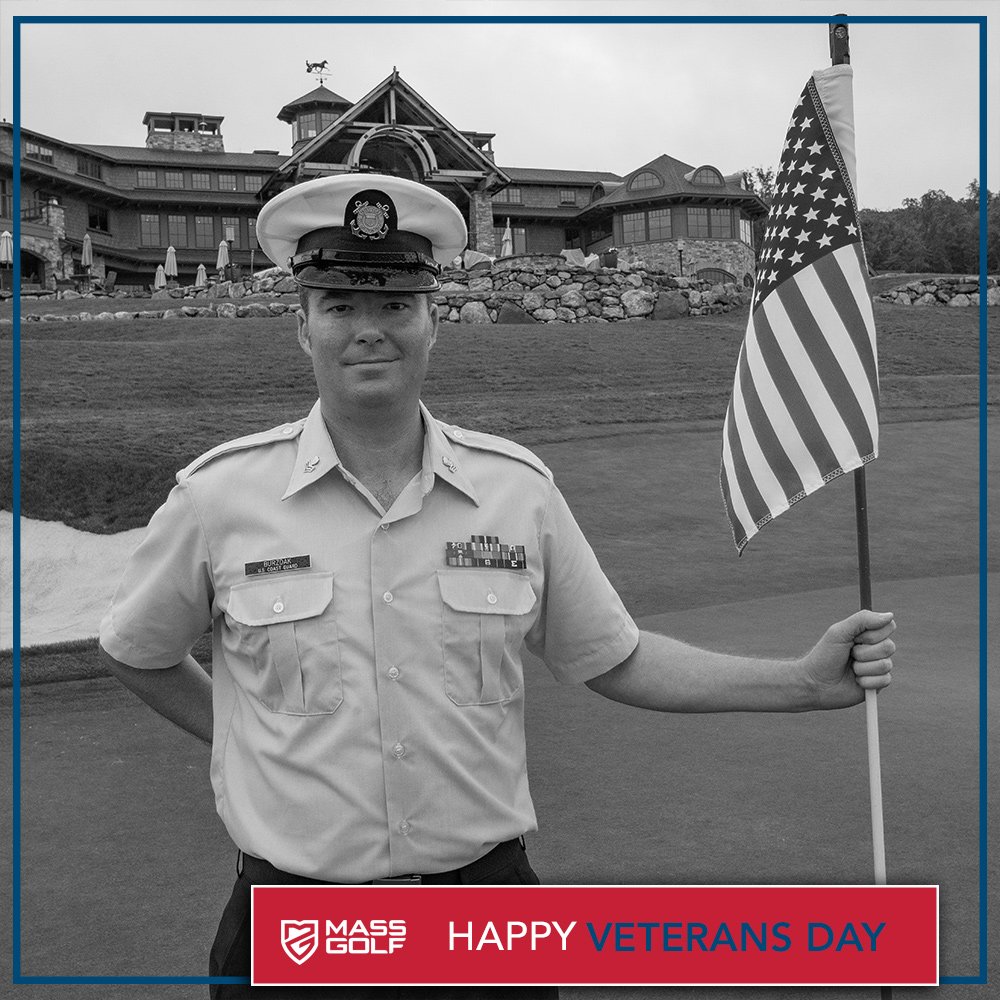 Mass Golf (@playmassgolf) on Twitter photo #MassGolf wishes a Happy #VeteransDay to all those who have served our great country!
This year, we were honored to have <a href="/USCG/">U.S. Coast Guard</a> Petty Officer 1st Class Tom Burzdak, of <a href="/GreatHorseClub/">GreatHorse</a>, serve as the honorary flagstick attendant at the #MassOpen.
#ThankAVet #MassGolf wishes a Happy #VeteransDay to all those who have served our great country!
This year, we were honored to have <a href="/USCG/">U.S. Coast Guard</a> Petty Officer 1st Class Tom Burzdak, of <a href="/GreatHorseClub/">GreatHorse</a>, serve as the honorary flagstick attendant at the #MassOpen.
#ThankAVet