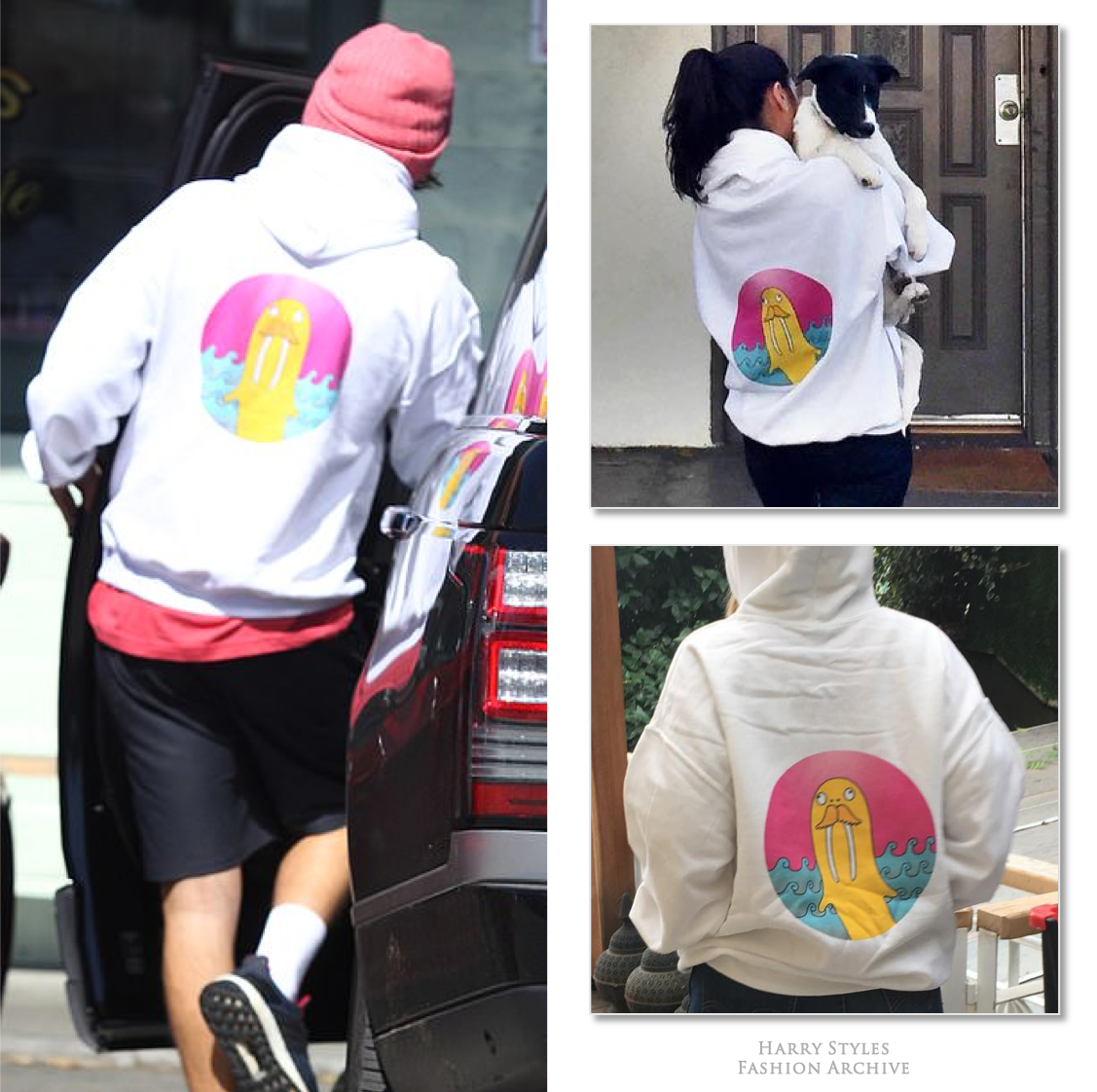 10/17/18 | Harry wore a limited edition Haas Brothers walrus