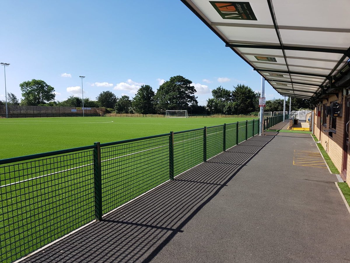 A beautiful cork 3G pitch, a fresh referb in the club house recently, and now the changing rooms have just had a facelift too. What a place we call #home 😍 #bestfacility #upthejockeys 💙💛