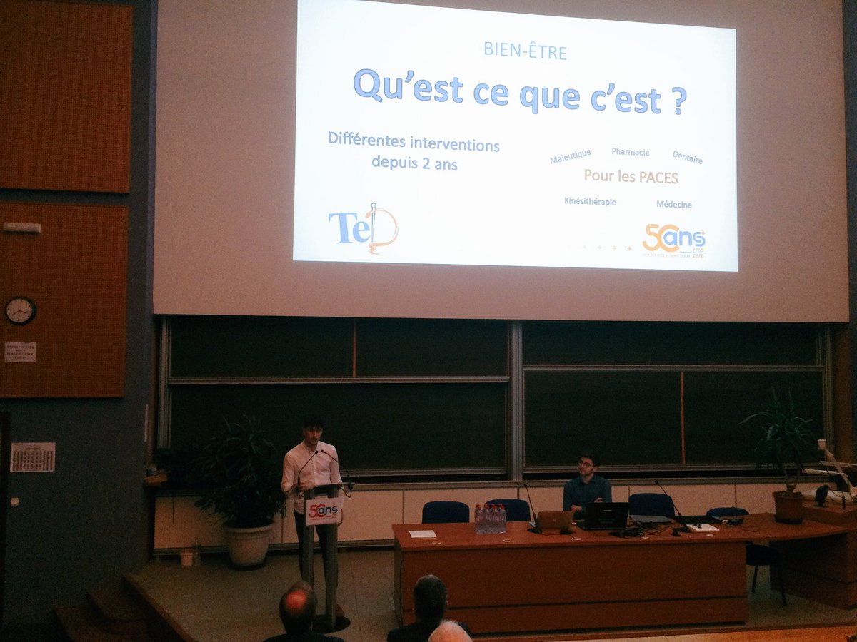 V_Bannholtzer's tweet photo. A l’occasion des 50 ans de l’UFR Santé de Dijon le @TeD_Dijon a tenu à rappeler l’importance de ses actions quotidiennes pour les #PACES. Ces actions passent par des colles, concours mais aussi et surtout par le #BienEtre avec des séances pratiques.

@Elodie_ANEMF @GuillaumeANEMF https://t.co/xS4VVQnQc2