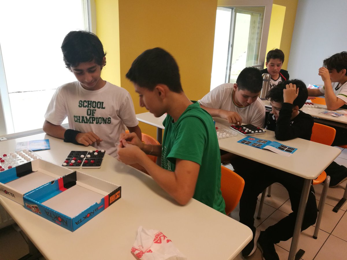 Acıbadem Bilim Doğa Ortaokul Matematik (@acbilim) on Twitter photo 7.sinif öğrencilerimizle akıl oyunları dersinde beş nokta oyununu oynadık.
<a href="/AliRizaLule/">Ali Rıza Lüle</a> <a href="/elvin_oven/">Elvin Öven Güçbilmez</a> <a href="/YelizAyin/">Yeliz Ayin Kayalak</a> 7.sinif öğrencilerimizle akıl oyunları dersinde beş nokta oyununu oynadık.
<a href="/AliRizaLule/">Ali Rıza Lüle</a> <a href="/elvin_oven/">Elvin Öven Güçbilmez</a> <a href="/YelizAyin/">Yeliz Ayin Kayalak</a>