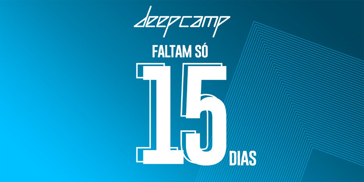 SomosDeepofc's tweet photo. MEU DEUS, FALTAM SÓ 15 DIAS PRO DEEPCAMP 😱😱

Estamos preparando um acampamento incrivel e estamos muito ansiosos pra que chegue logo. E vocês também estão? 

Você não pode perder!

#deepcamp
#eusoudeep 
#vemcomarede https://t.co/Oq5OZuKICS