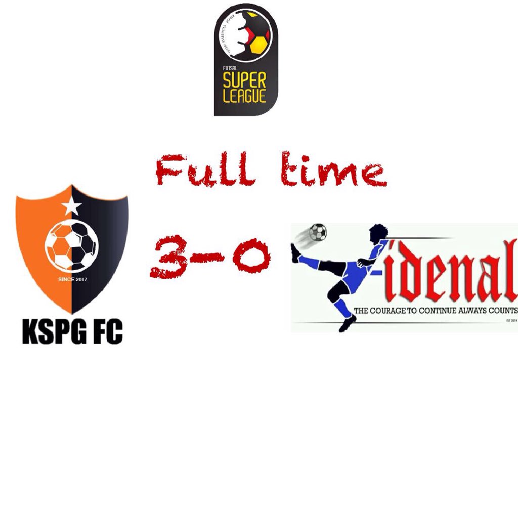 Mengo FC with the first clean sheet this season against new comers Aidenal Fc 
@FAU_Uganda 
#FutsalSuperLeague