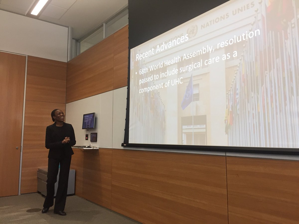 Proud that our <a href="/PennPGSG/">Penn Global Surgery Group</a> is hosting the brilliant <a href="/NKaseje/">Neema Kaseje</a> for a lunch talk on global surgical care and how to tackle pediatric surgical system strengthening - mini <a href="/HarvardPGSSC/">Harvard Global Surgery</a> reunion! #Globalsurgery