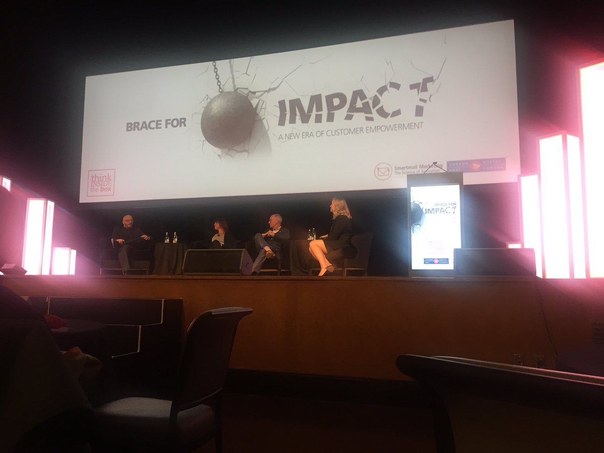 SolangeMarieM's tweet photo. Trigger Marketing and Hyper-Personalization Panel #2018TITB #TITB2018 @canadapostcorp https://t.co/VyvedtzrtO