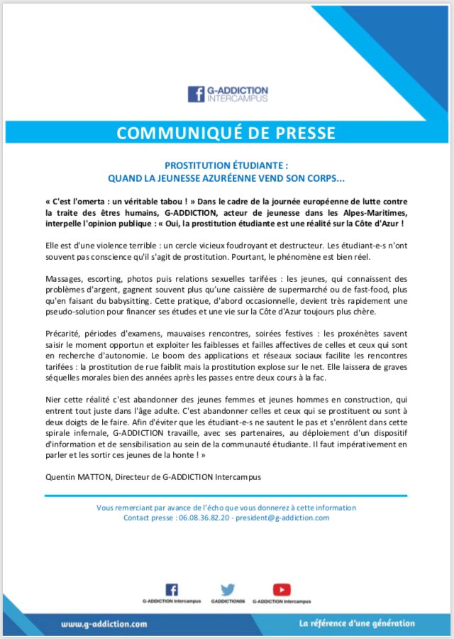 addiction prostituees