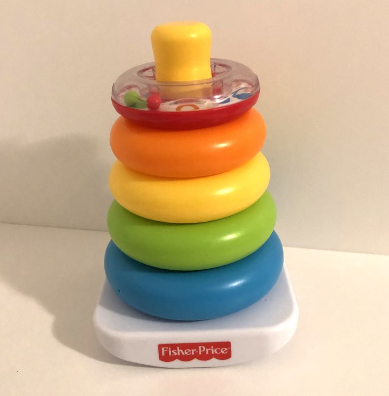 ToysReview_'s tweet photo. Another #classic toy from #FisherPrice for babys and small toddlers: The Rock-a-Stack toy helps learning #colors, #sizes, #motoric skills and logic thinking. Check out our review: https://t.co/ZnwAzOdWyY #toysreviewparadise #toysreview #kidstoys #ring #rock #rattle #colorful https://t.co/Gf5fszypuj