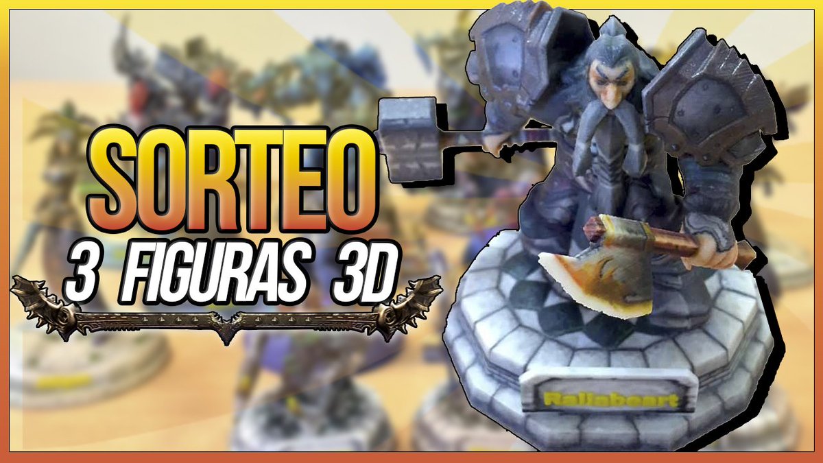 princejaume's tweet photo. SORTEO 3 FIGURAS 3D DE VUESTRO PERSONAJE de World of Warcraft
https://t.co/TFHW67qTIh

¿Cómo participar?
👊Retweet + me gusta
👊Seguir en twitter a @princejaume
👊Crear retrato de grupo: https://t.co/UL22erTeN1
👊Responder este tweet con la imagen de tu retrato de grupo. https://t.co/LCnpOiN9uD