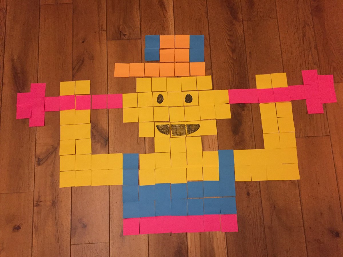 Morgen barst de strijd los en gaan alle bso’s aan de slag om een felbegeerde gaming-prijs te winnen! D.m.v. diverse spelletjes te spelen, maken ze kans op een gaming &amp; dancing battle op groot scherm. Een opdracht is het z.s.m. in elkaar zetten van een Battle-man met post-its.