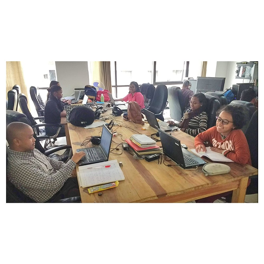 Our HR Team in Madagascar at work.
.
.
.
#DataCentreExperts #Servers #DellServers #Engineers #Router #WorldwidePresence #Switches #Installation #Configuration #Troubleshooting #DesktopSupport #ManagedServicesSolution #OnsiteSupport #MultilingualHelpDesks #Excis