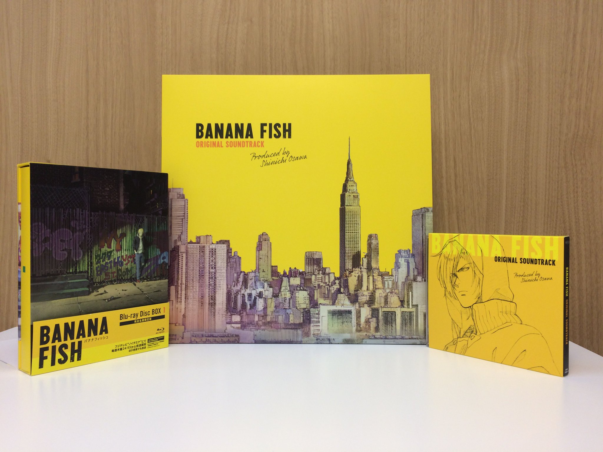 匿名即日発送 BANANA FISH サウンドトラック レコード 完全生産限定盤-