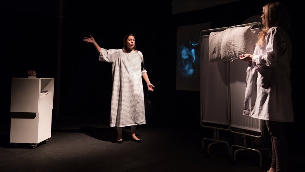 LilyLoweMyers's tweet image. Last show 1pm today! And all four of us (@RobynJICooper, me &amp;amp; the 2bumps) will have made it to the end! 🙏👍👏
“A feminist triumph and a literal labour of love, this inventive new play, Welcome...? demands to be seen.” @OffWestEndCom @BridewellCentre Tickets £9 on door.