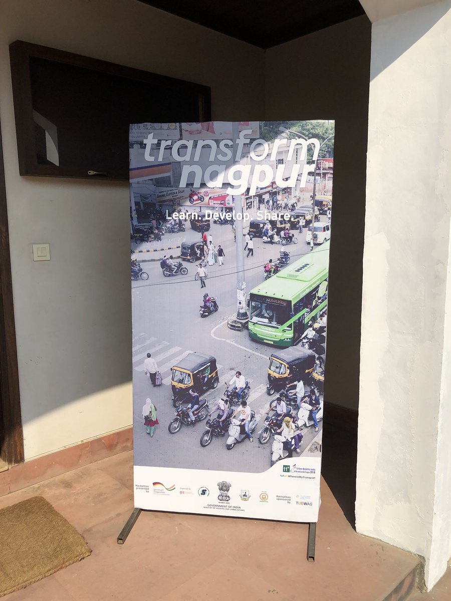 Levent_bln's tweet photo. Just kicked off the #TUMIinitiative #tuewas #hackathon @UMI_2018. We transform #Nagpur. @IboldSebastian @TUMInitiative @_SUTP @ https://t.co/q1jDgRLfFD