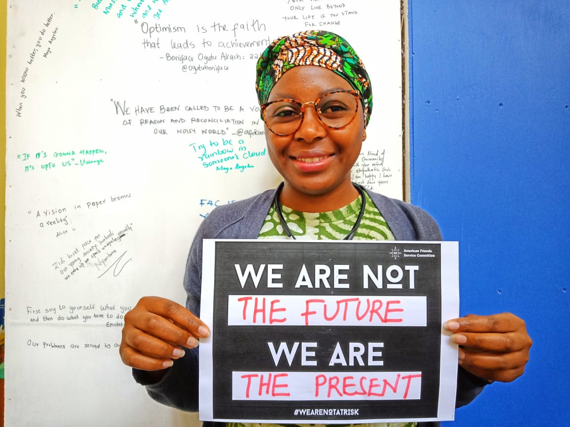 Day 2 of our 14-day long youth led social media campaign is here. 
HOW CAN WE, as young people start changing the way society perceives us? Join the conversation to build inclusive narratives for youth action through afsc.org/not-at-risk/pl…
 #WeAreNotAtRisk #y4l #youth4liberation