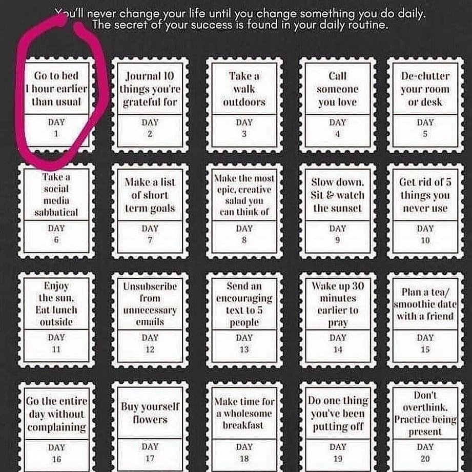 m_warriors_way's tweet photo. #repost @angellighthealingarts 

Love this.... 20 day mental wellness challenge. Are you up to taking care of yourself? If you don't, who will? You're worth it. #mentalhealth #mentalhealthcare #selfcare  #selfworth #selflove #love  #selfkindness https://t.co/cINBKEXJlX