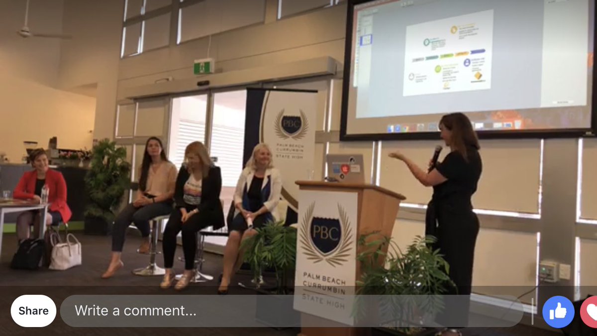 CareerswithSTEM's tweet photo. And that’s a wrap from our exciting launch of Careers with STEM: Code magazine 2018. 

Head to the Facebook page to catch up on all the great career advice from the Hon @karenandrewsmp, @sallyannw, Sharon Collins and Jen May of @CommBank. 

#Careeradvice #careerswithcode https://t.co/HuMhCn1SDT