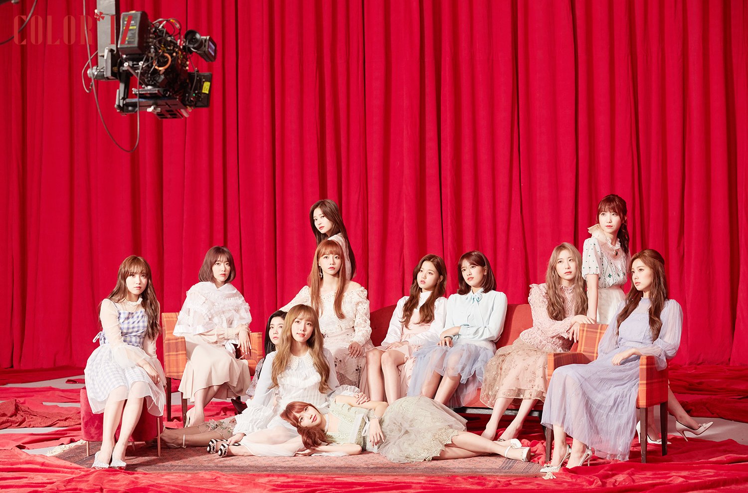 Izone Pics Behind The Scenes Of La Vie En Rose Mv Shooting T Co Z12qo4flqi