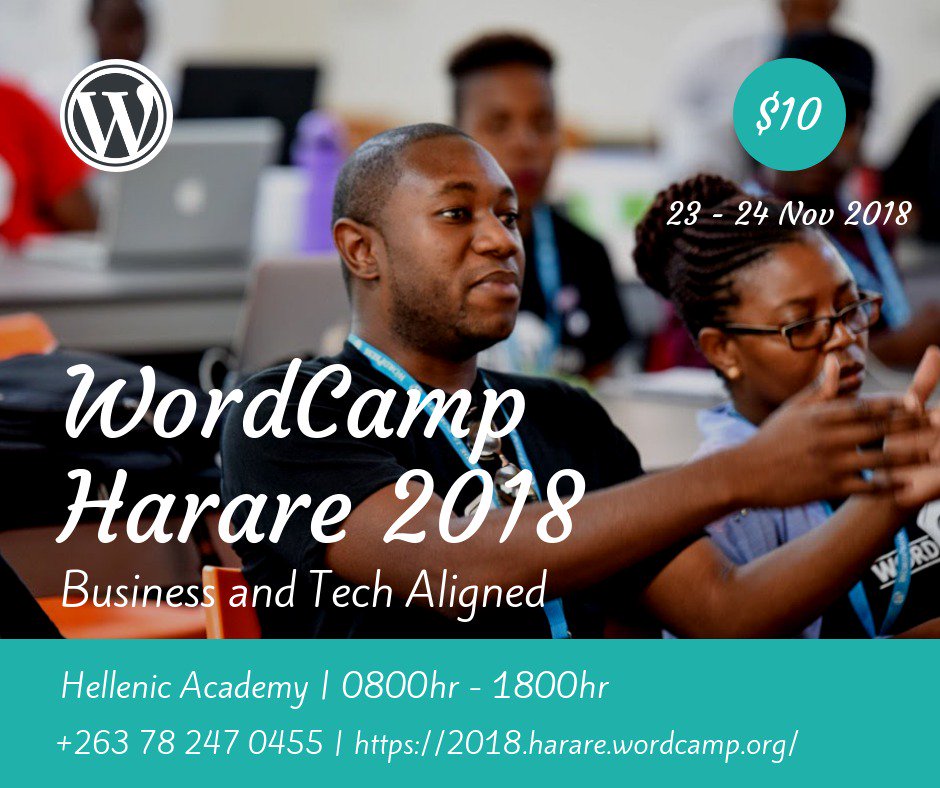 wordcamp harae 2018 Zimbabwe