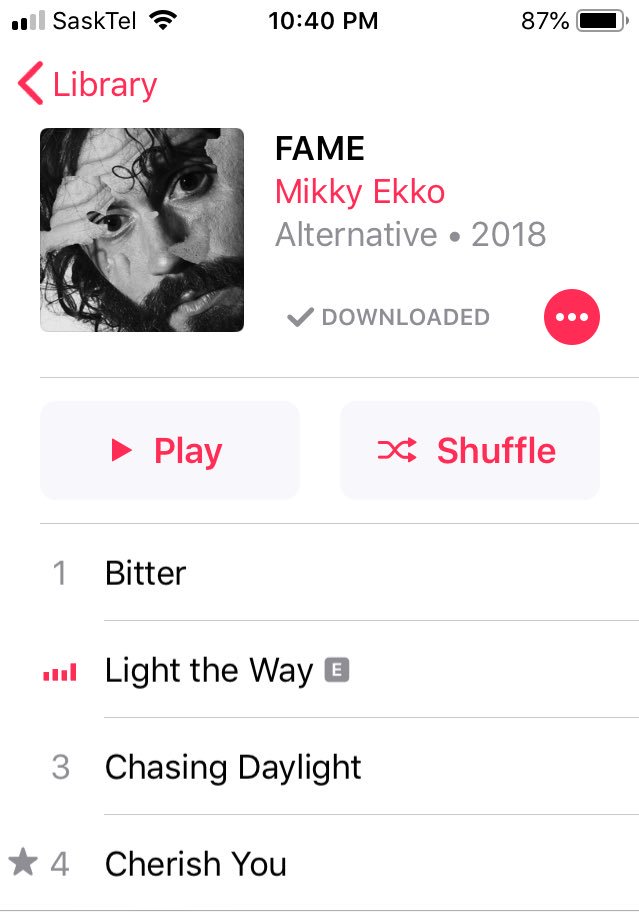 #FAME IS OUT!!! I’ve been waiting soooo long for this album!! Y’all better sleep on @mikkyekko!