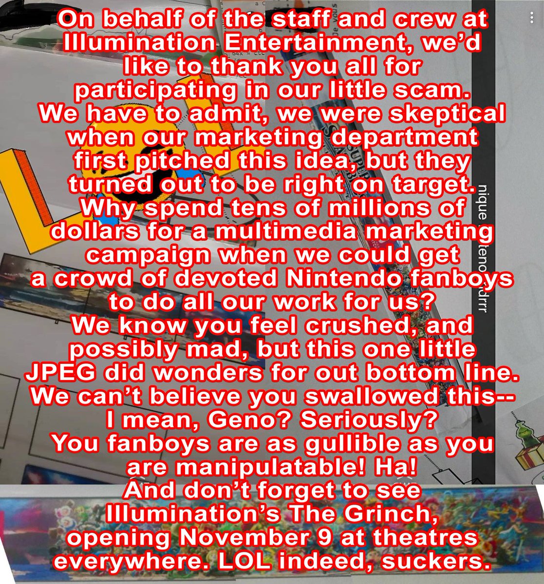 PlatypusComix's tweet photo. What a twist!
#SmashBros #SmashBrosDirect #SmashBrosUltimateDirect #SmashBrosUltimate #SmashDirect https://t.co/UIMFXKBHYY