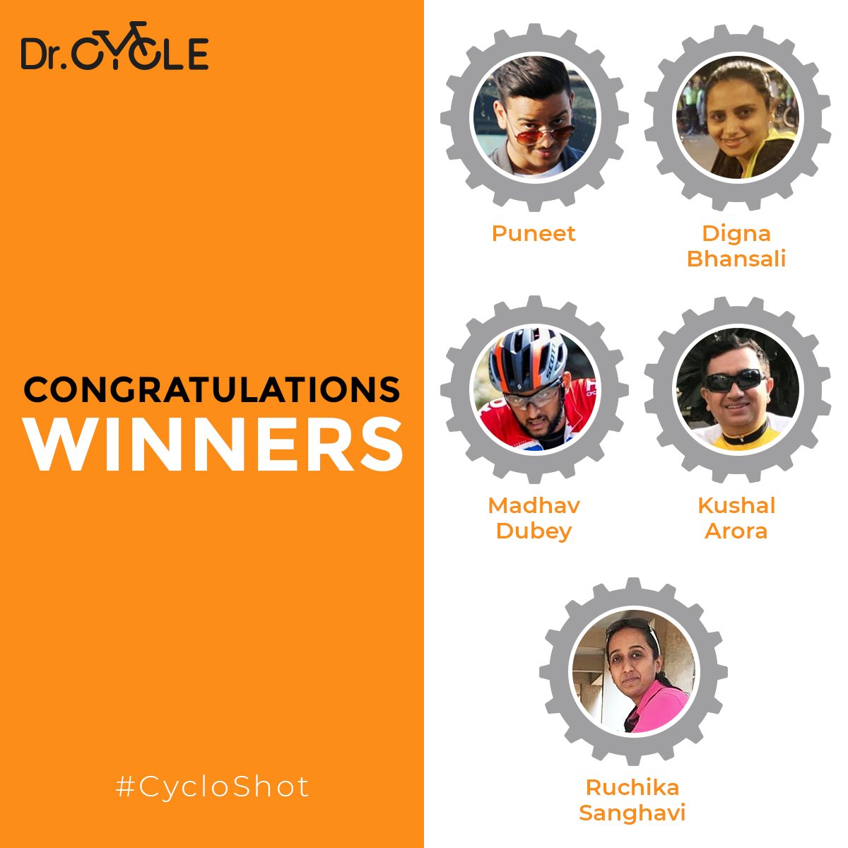 DrCycleIndia's tweet photo. Congratulations to the winners and a big
thanks to everyone for their participation in our #CycloShot contest! #DrCycle #AmpUpYourRide https://t.co/ShFsGczYFu