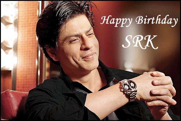 Happy Birthday 
Shahrukh Khan Sar G 
