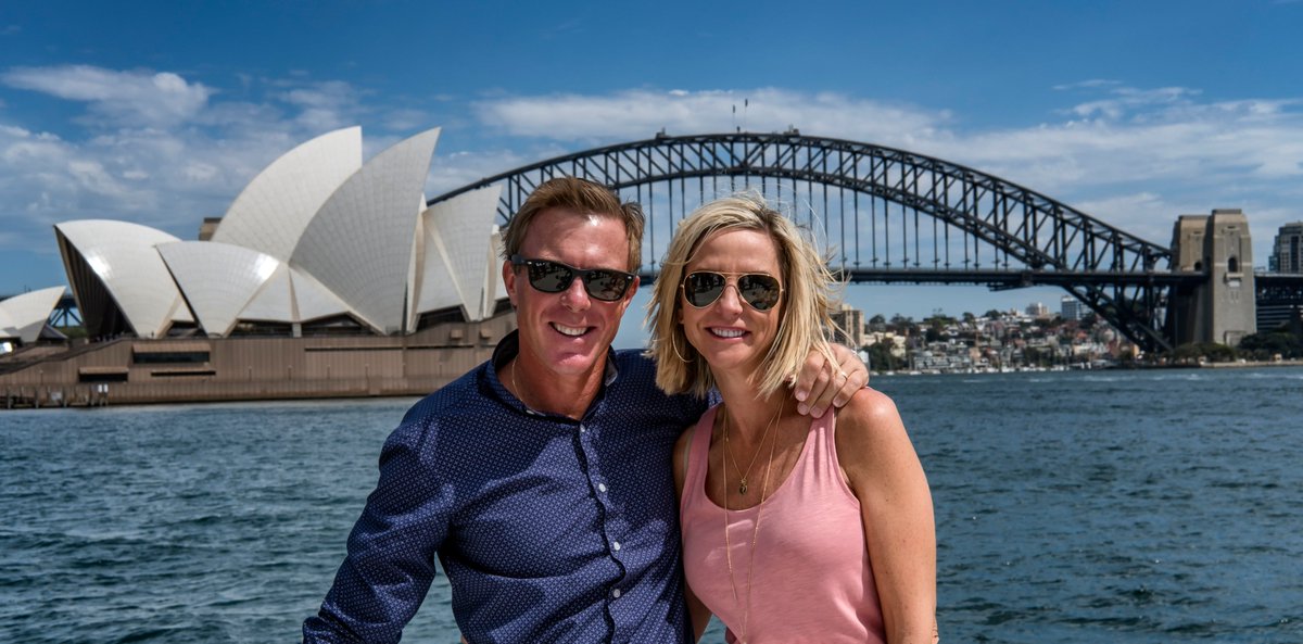 AndrewRiceGolf's tweet photo. Such a treat to experience Sydney in this fashion. Thanks to Brad Glass and the crew from @PingTour Australia! #whatacountry #whatacompany https://t.co/V9ugSu2quS