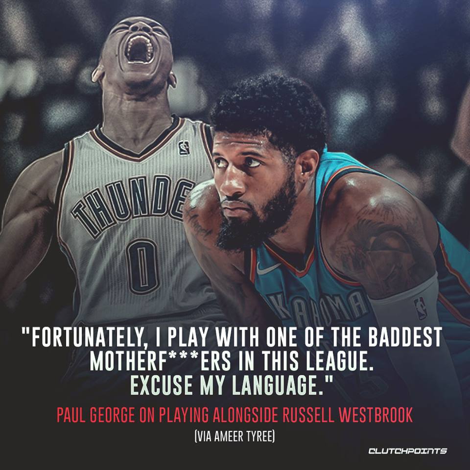 ThunderNationCP's tweet photo. Two of the best on the same team. 🔥 https://t.co/TJcxl5lRMN
