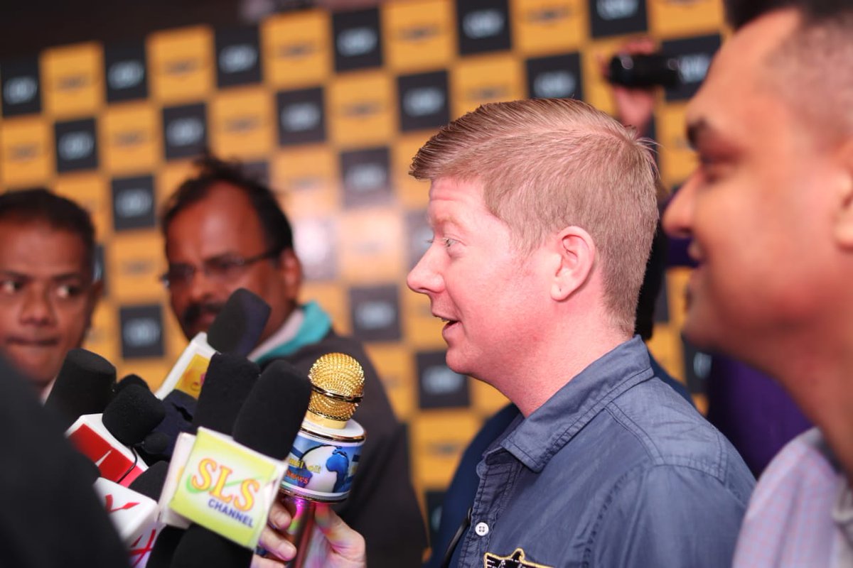 CCWINDIA's tweet photo. Media interaction with the top guns of #ClevelandCycleWerksIndia at our newest showroom launch in #Chennai.
#ScottColosimo, Founder
#SangramPatil, Chairman &amp; MD
#PranavDesai, CEO

#ClevelandCycleWerks #CCWIndia #PureAmericanBiking #WeAreCleveland #LongLiveTheMotorcycle https://t.co/1hjZC0Ke2j