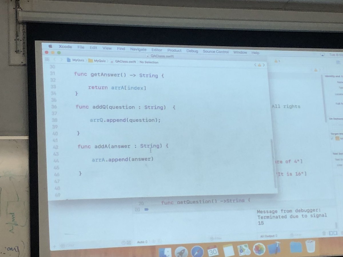 javascriptjoey's tweet image. Day six in the books #365codingphasechallenge #swift everyday coding late night school #TheCodingWay #CodingPhase