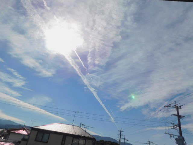 hiiro33's tweet image. #StopTPP #QStorm #chemtrails #Japan #Fukuoka
November 2, 2018   #気象庁 #国土交通省 #ケムトレイル