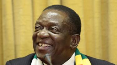 Zimbabwe 'excited to drill for oil' after new survey

Zimbabwe's President #EmmersonMnangagwa has announced the discovery of potential oil and gas deposits in the north of the country. #NEWSROOM
#RwOT 
#Zimbabwe