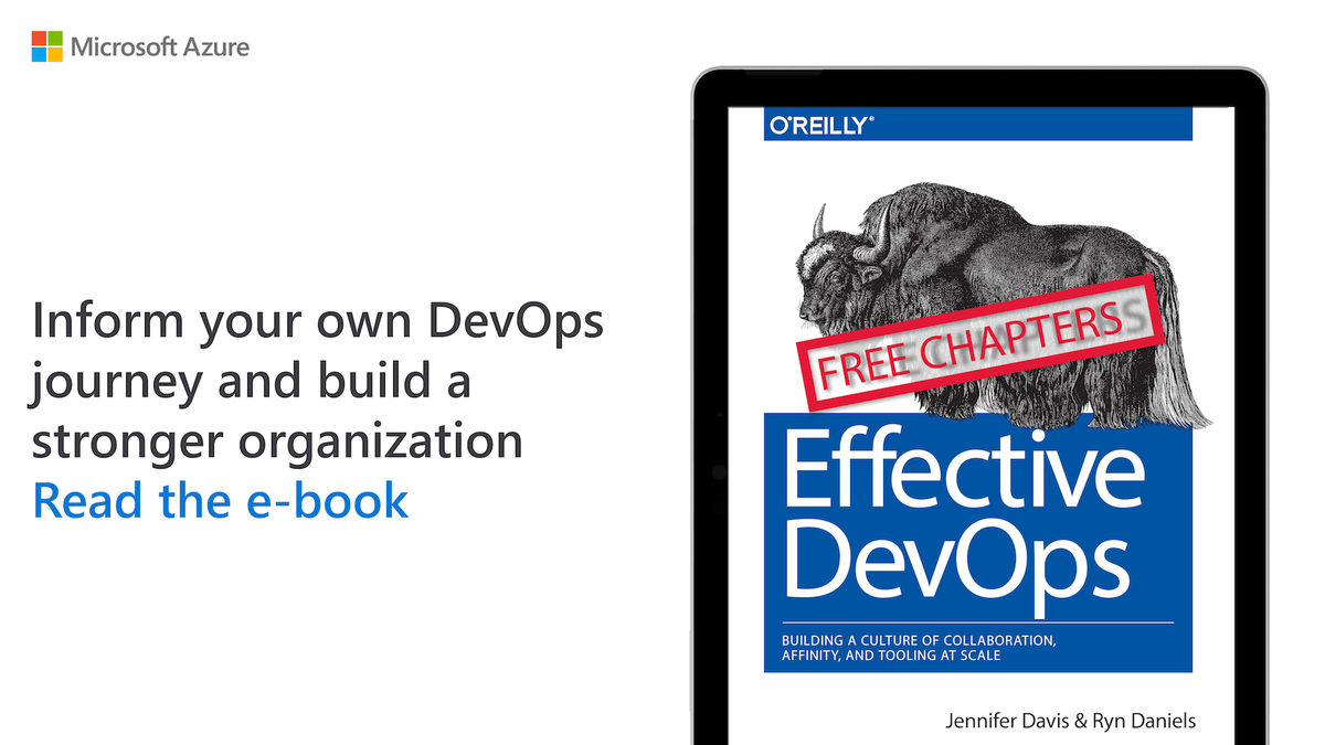 Adopt a more agile and collaborative infrastructure with the four pillars of effective #DevOps. Read the e-book: http://msft.social/aE97Nx