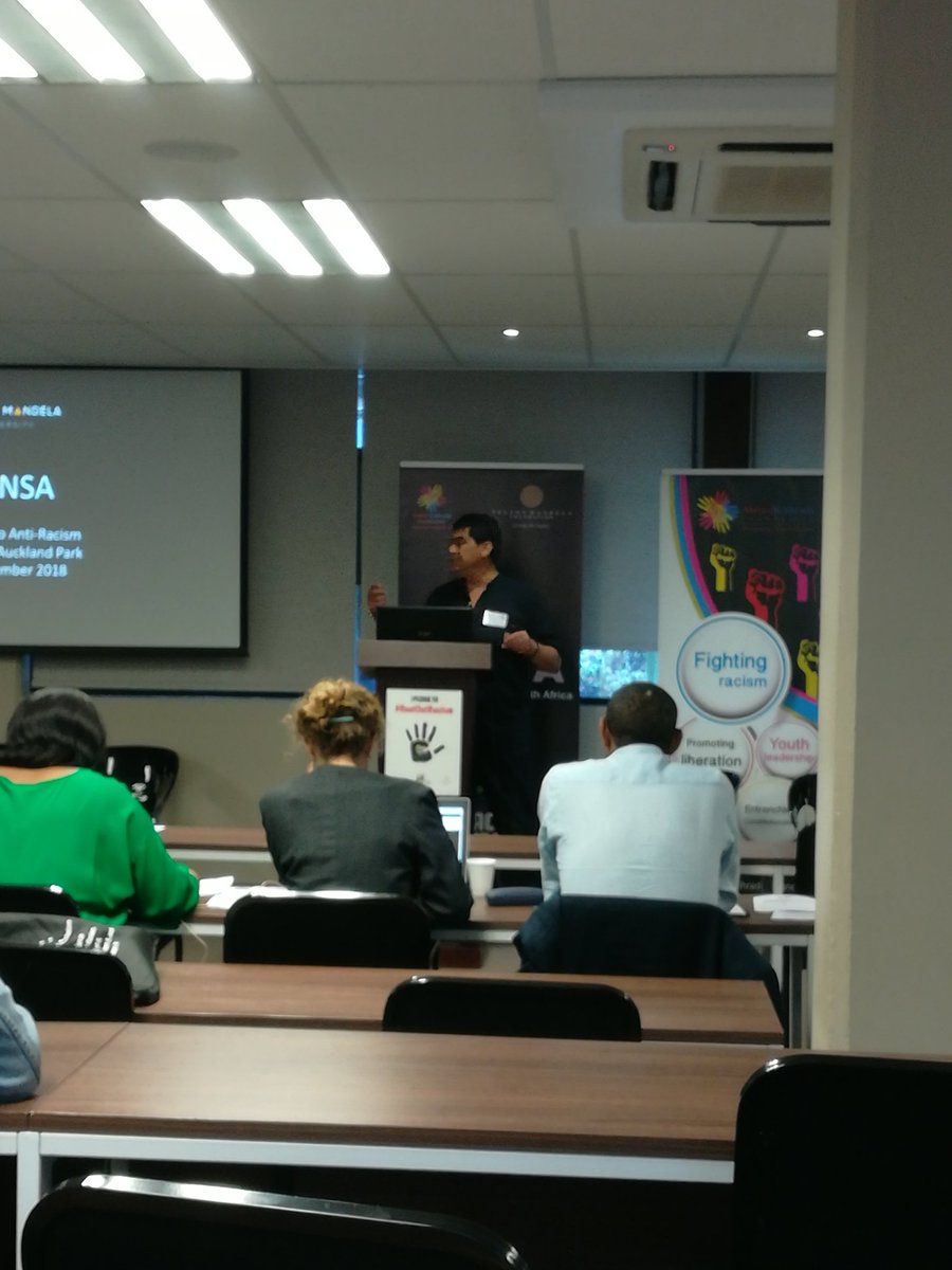 Day 2 of the Anti Racism Network South Africa #ARNSA hosted by the <a href="/KathradaFound/">Kathrada Foundation</a> with Mr Allan Zinn talking about building ant-racism capacity training #rootoutracism #antiracism #racismislives