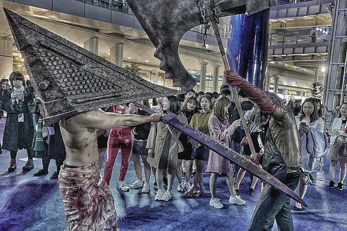 Venom Nkoi على تويتر 三角頭 Vs 処刑マジニ 三角頭 Vs デッドプール サイレントヒル オアシス21