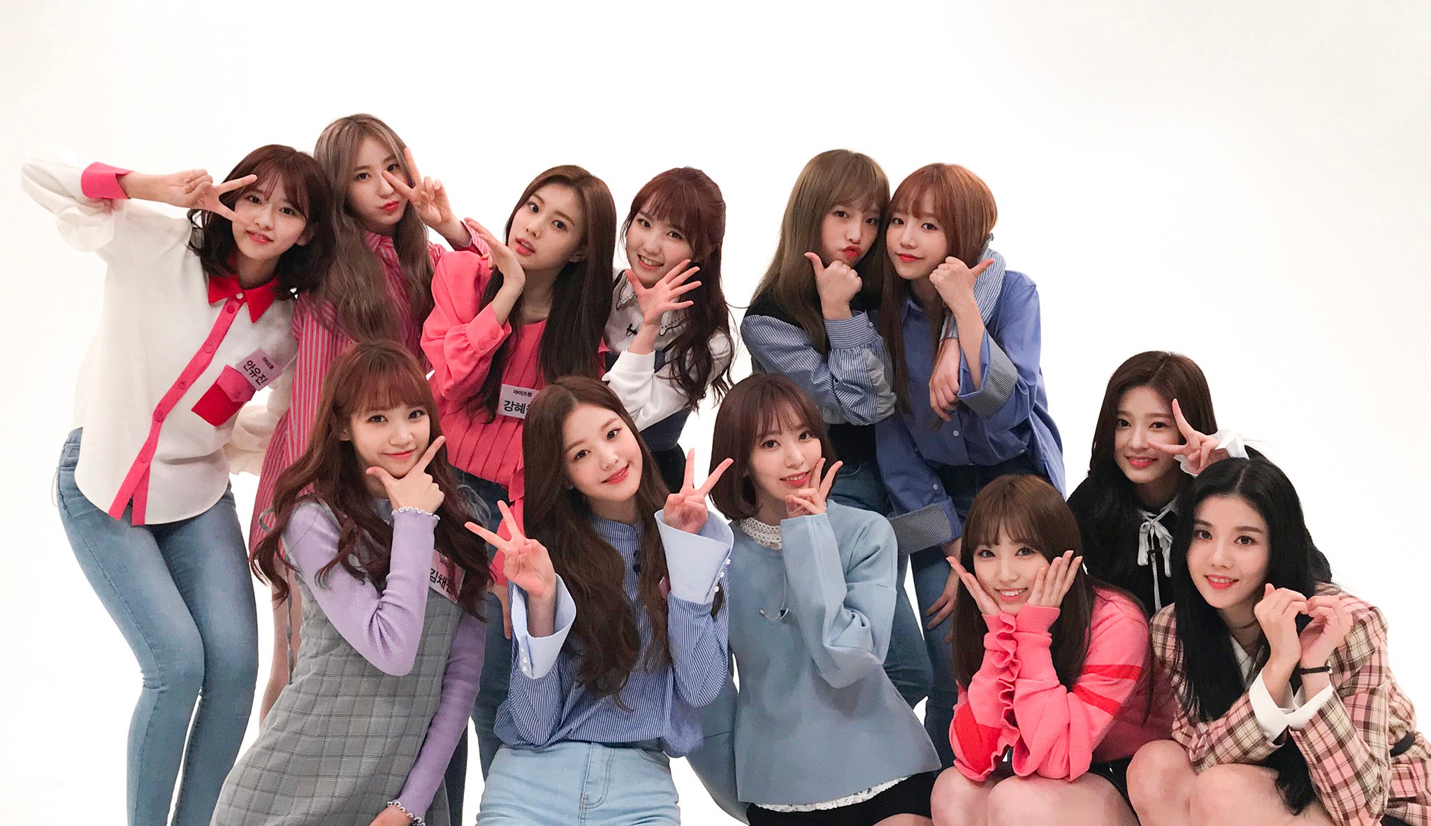 official_IZONE on Twitter: "[#OMYIZ] 주간아 클리어 큐티 아이즈원으로 변신한 소원요정들~~ 🌠