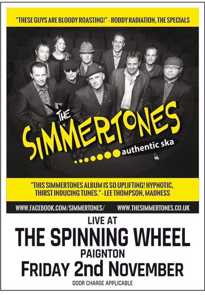 Simmertones's tweet photo. 1990 #gordonhour @BBCDevon @Simmertones THIS FRIDAY
Fri 2nd Nov The Spinning Wheel #Paignton
Fri 9th Nov Marrs Bar #Worcester
Fri 23rd Nov Marine Theatre #LymeRegis
Fri 30th Nov Madness' HOF Weekender #Butlins #Minehead https://t.co/BHf9frnl3O