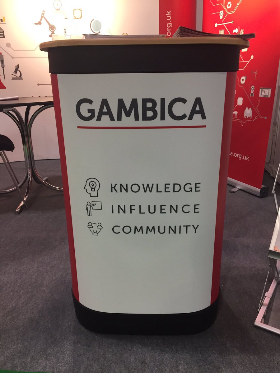 victoriaGAMBICA's tweet photo. And it's go time at #AEUK18! 

@gambica can be found on stand F4 in hall 2, and while you're at it, remember to go and say hello to @J_Balian at Lab Innovations in Hall 12 👩🏻‍🏭👩🏻‍🔬 https://t.co/7quVWTZaip