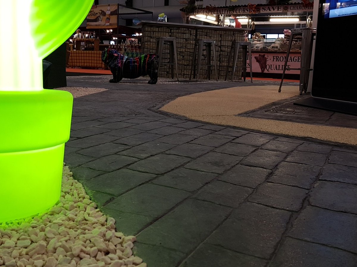 Sestildo's tweet photo. Salon Vivons maison du 31 au 4 nov 2018 Bordeaux . #beton #gravier #drainant #piscine #allée https://t.co/FxtEiQxIeI