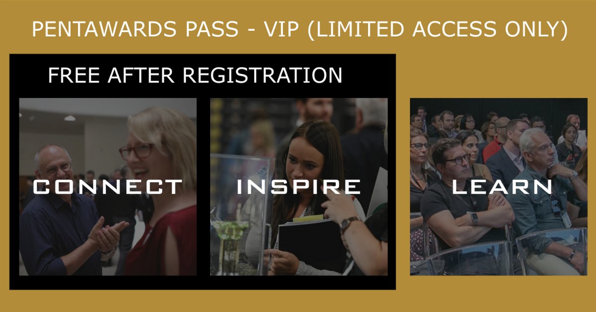 Registration <a href="/PENTAWARDS/">Pentawards</a> Live 2019 open - Pentawards Live will take place on the 13th of February 2019 in the Passenger Terminal Amsterdam. Get your ticket now: goo.gl/dnT3dS