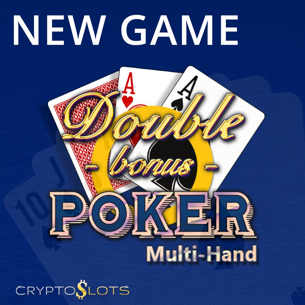 cryptohenderson's tweet photo. No scares here, just awesome games + bonuses. @Crypto_Slots has dropped a new video poker game in time for Halloween!

Come play https://t.co/LPoaN65jtL 
#HappyHalloween https://t.co/dRGyN2uOzA