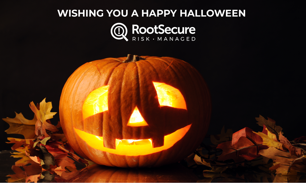 RootSecureHQ's tweet photo. Wishing you and your family a safe and happy Halloween! https://t.co/RtuVRMaXAK