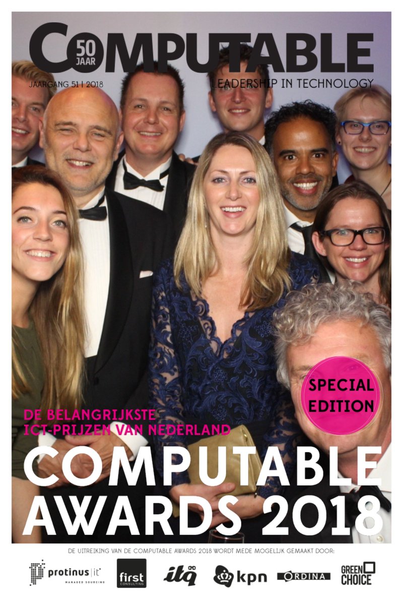 ameijers's tweet photo. We had a great night together with our customer @JumboMaritime and partner @FootbNL at the Computable Awards. @ETTUBV #ComputableAwards en #Computable50 https://t.co/AJumaXeleL
