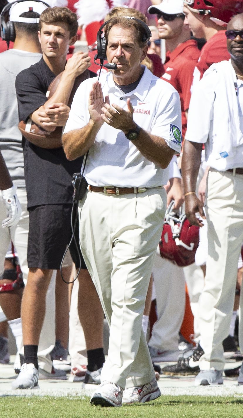 Happy birthday to Nick Saban. The Morning Briefing:  