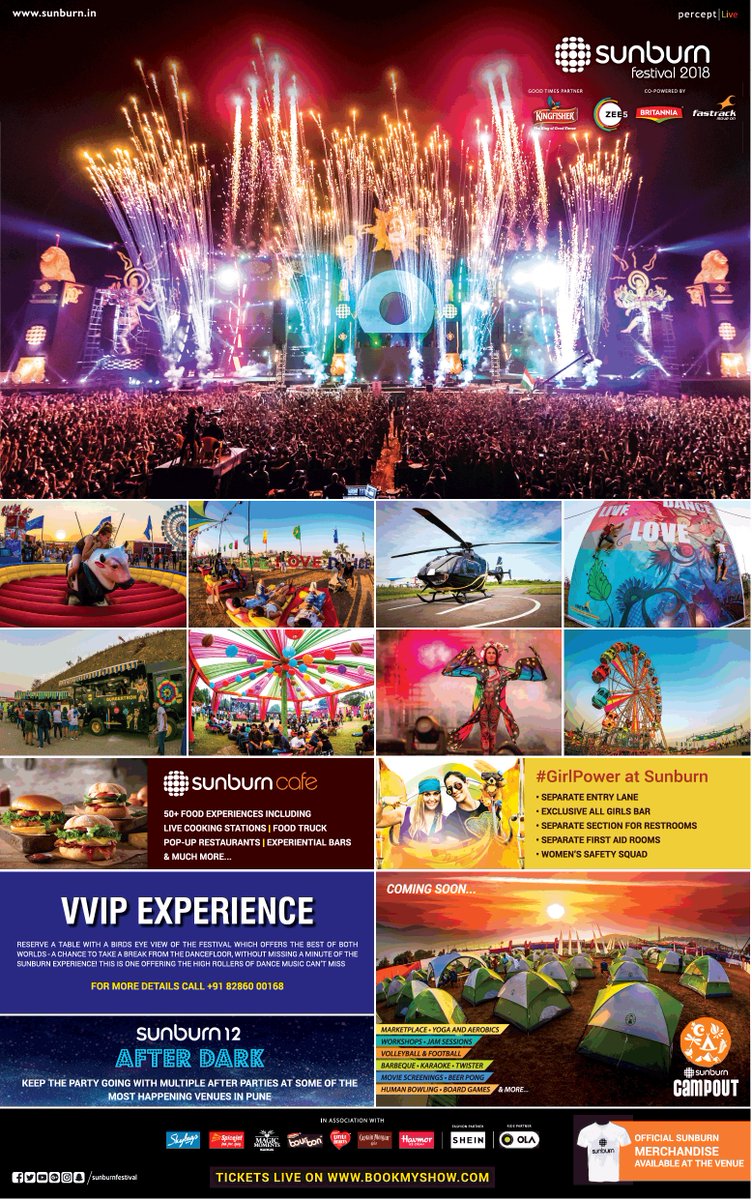 PerceptEMC's tweet photo. RT🔁if you are ready for Asia's Biggest Music Festival @SunburnFestival 2018 😍 🙌❤️ #LiveLoveDance #Sunburn2018

Phase 1 Artist Line-Up OUT!
Tickets : https://t.co/dyfadd4UIp

@Axwell @djsnake @bazzi @IAmAlanWalker @Krewella @NUCLEYA @TheSalvatoreG @Mercer_Music https://t.co/2Uc3Gkqnlx