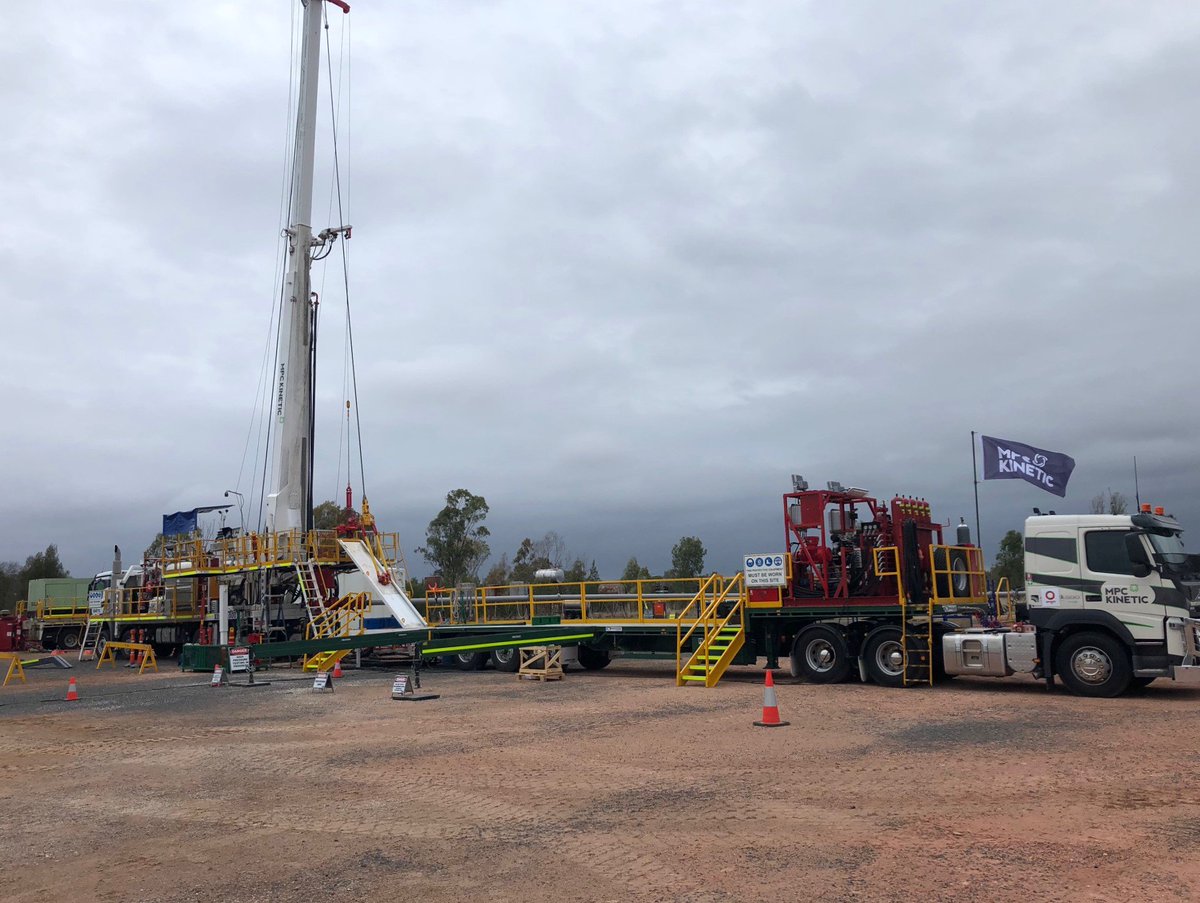 MPCKinetic's tweet image. The latest addition to the rig fleet, Raptor 4, started with @originenergy earlier this month. Well done to the entire team for the professional and safe commissioning and start-up!
