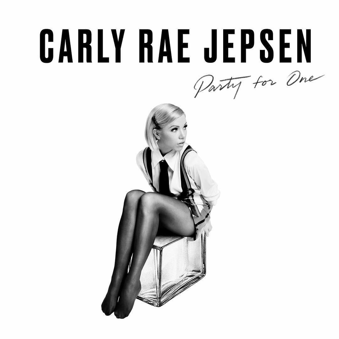 Official cover art for the single “Party For One” that <a href="/carlyraejepsen/">Carly Rae Jepsen</a> is releasing this Friday. 
Okładka nowego singla Carly Rae Jepsen. Premiera w piątek!