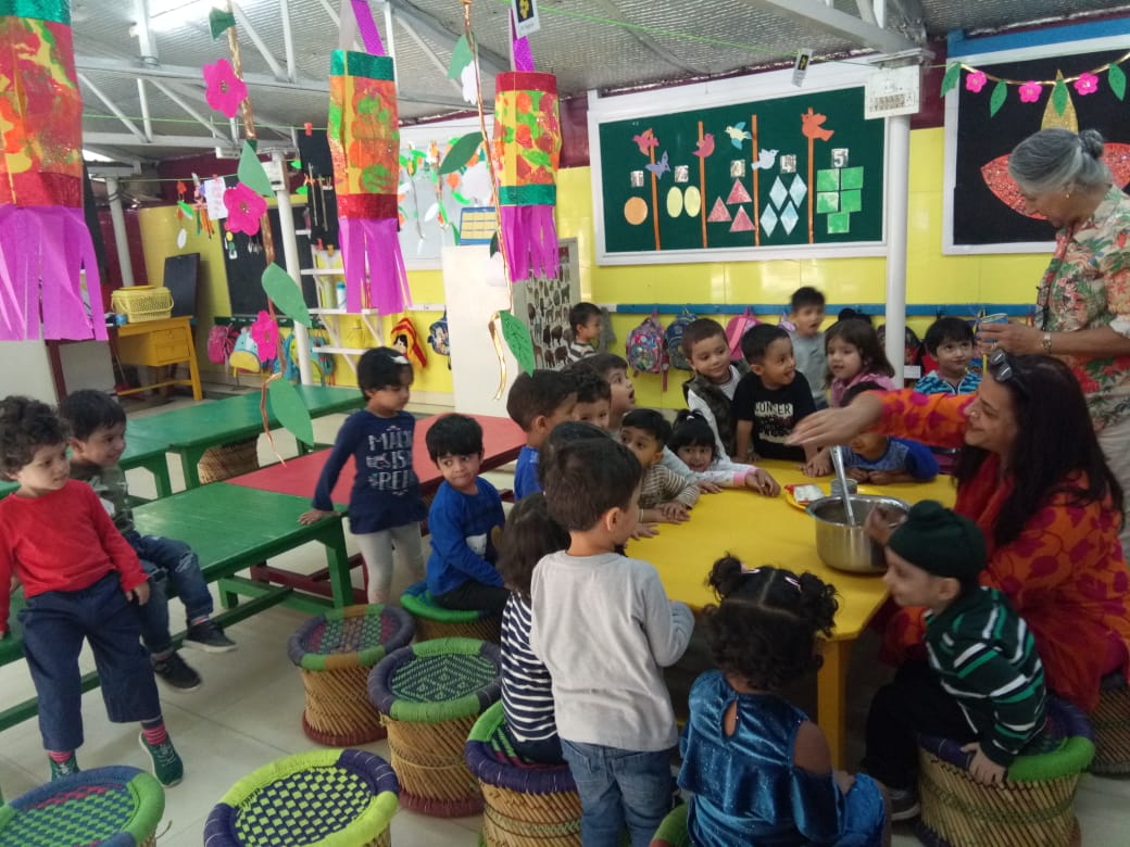 LearningTreeDel's tweet image. Chota bheem will be super happy visiting us today because our little chefs know what he loves the most. Have a peep inside the special #ladoomaking session and we are sure if you love sweets you can't say no of these.  
#TheLearningTreeplayschool #preschool #diwaliweek #diwali